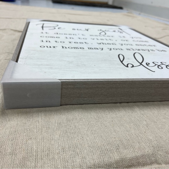 Be Our Guest Framed Wall Plaque - Picture 3 of 6